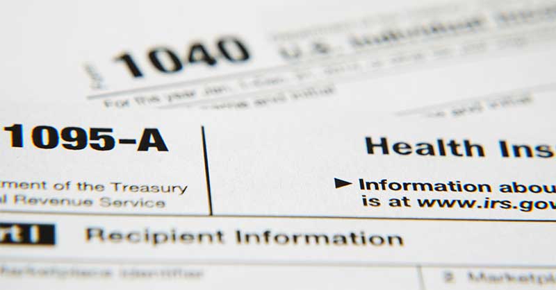 IRS form 1095-A (Affordable Health Care Act)