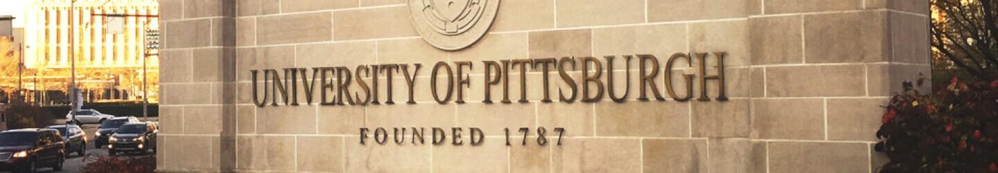University of Pittsburgh wall
